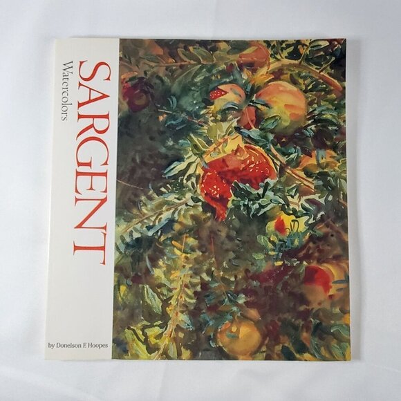 Sargent Watercolors By Donelson F. Hoopes Paperback Edition 1976 - Picture 1 of 4